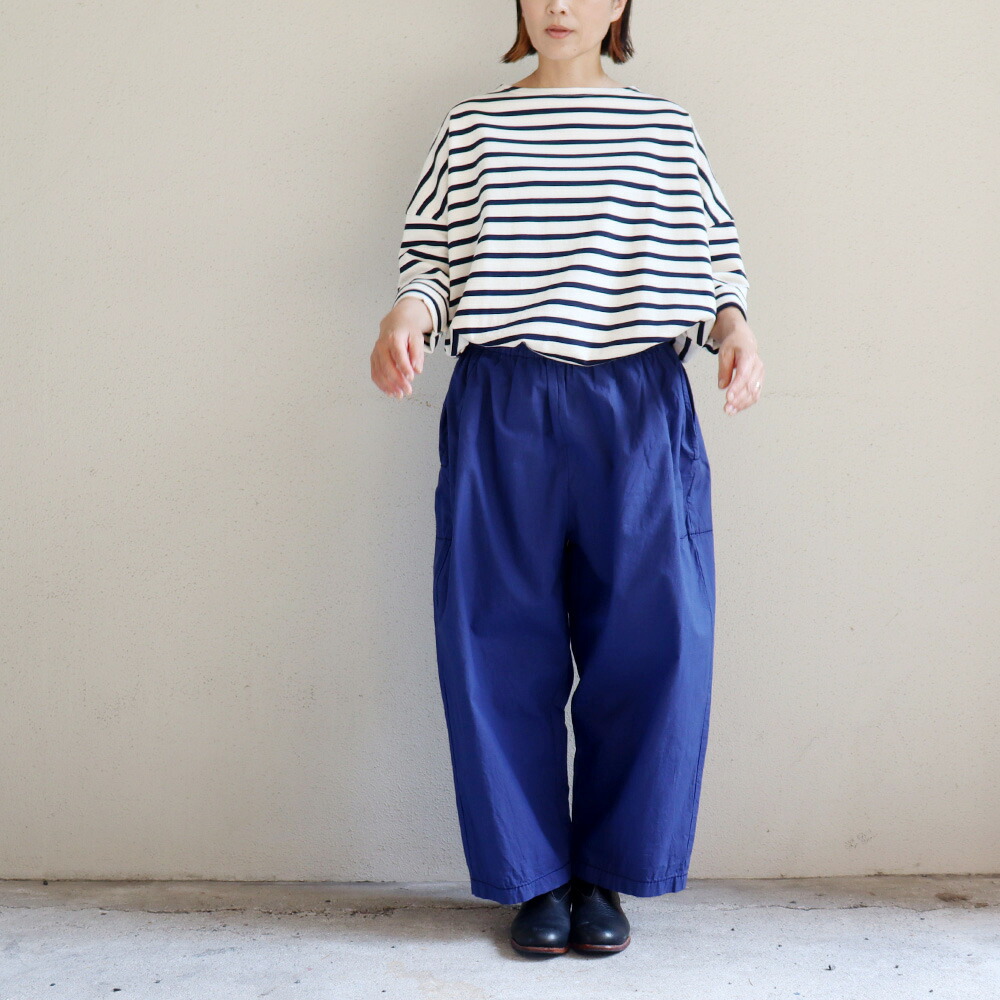 homspun 高密度ウエポンギャザーパンツ color グリーン homspun 高密度ウェポン ひも付きギャザーパンツ グリーン