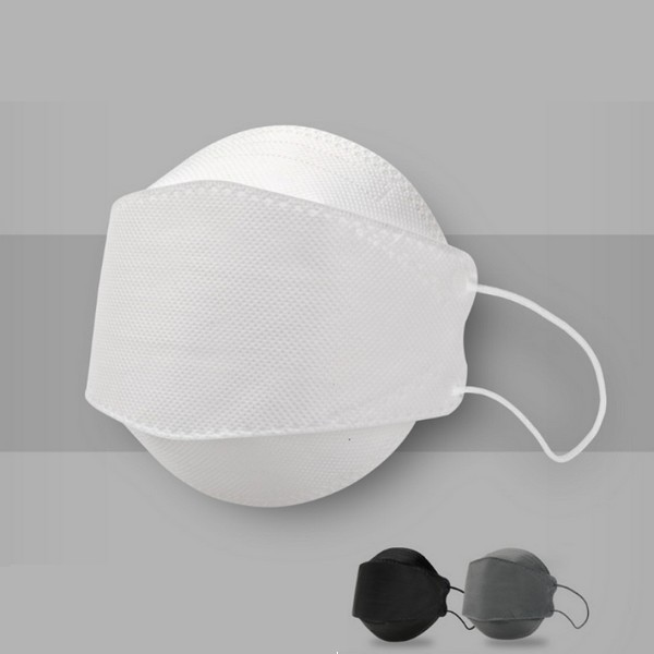 楽天市場 送料込み 5枚セット Kf94 立体マスク 白 ホワイトマスク 厚手 高級マスク ほこり 黄砂 ウィルス ミセモンジ Pm2 5 風邪予防 フィット感 アヒル 好きなものいっぱい眞眞