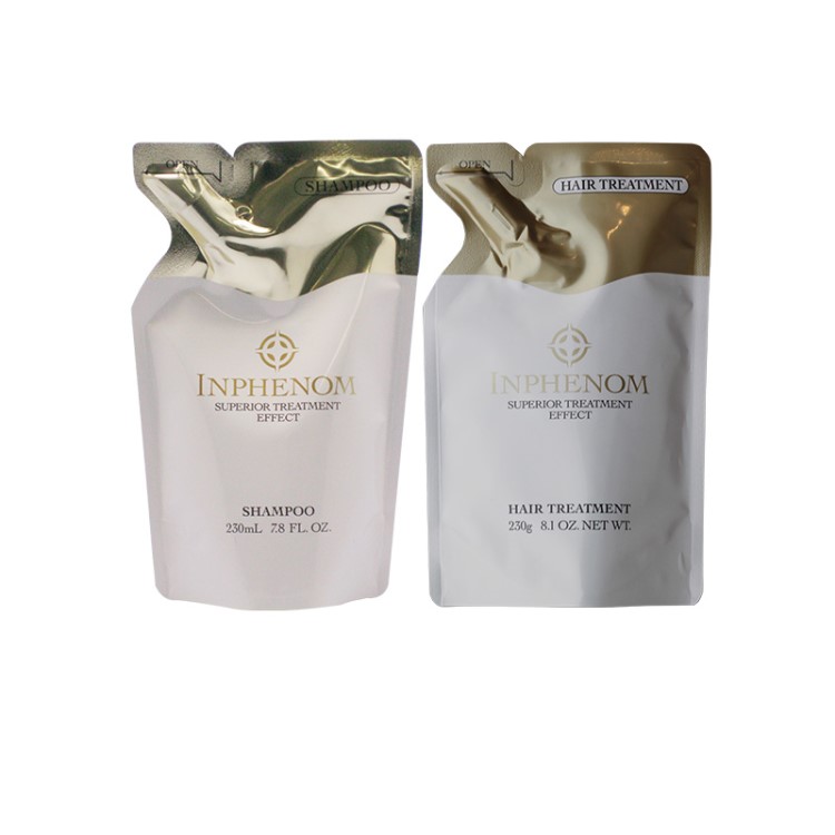 【MILBON 】ミルボン インフェノム シャンプー230ml ＆インフェノムトリートメント230g　詰替用計2個セット