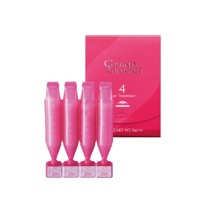 ミルボン グランドリンケージ 4＋ヘアートリートメント ミルボン〕グランドリンケージ 4 ヘアトリートメント 9g×4(4