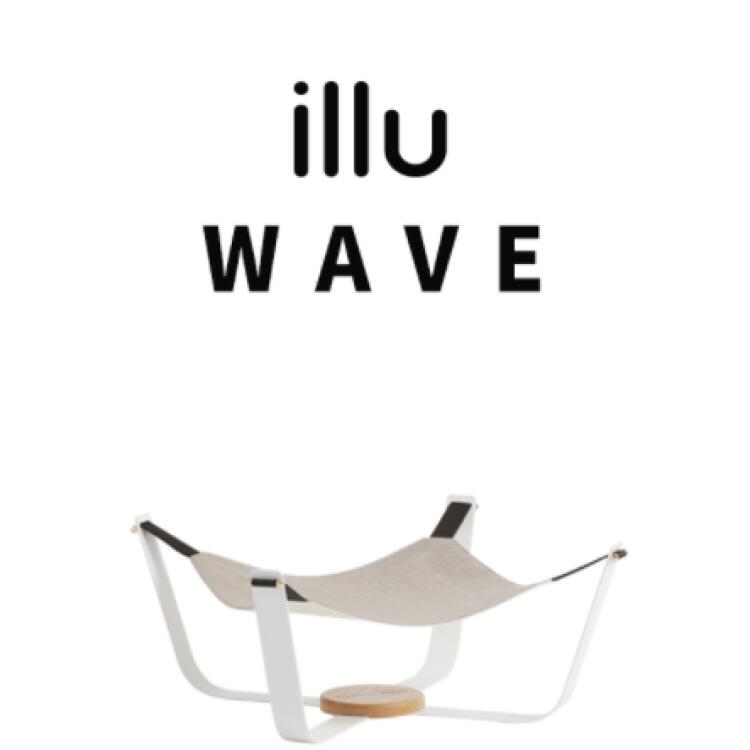 猫用家具 illuWAVE 猫ベッド ハンモック