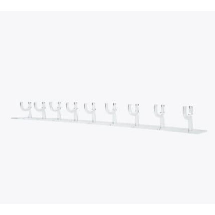 【IDK】韓国百貨店 スタンド アクリル製 DIY ミニフィギュア ベア用 W310×D30×H30mm idk023 ディスプレイスタンド|好きなものいっぱい眞眞