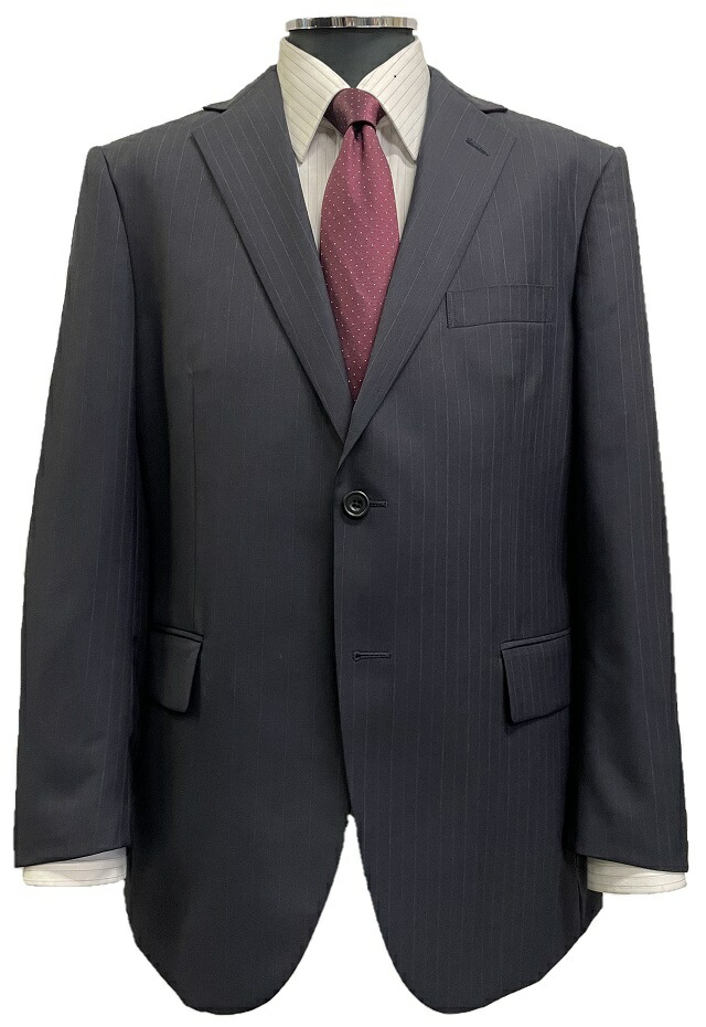 楽天市場】秋冬【スタンダード】ウール混2つボタンツータックスーツ