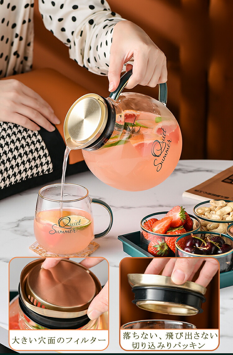 送料無料 ティーポット ティーポットセット ガラス 個 耐熱ガラス 透明 加熱可 トレー付き コップホルダー付き プレゼント 北欧 おしゃれ かわいい Rvcconst Com