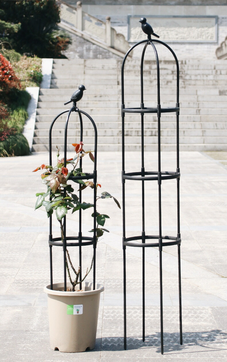 贈答 スモールオベリスク 170cm 径42mm 花 園芸用品 バラ 薔薇 オベリスクアーチ プランター おしゃれ 植木鉢 植物 鉢 組み立て 支柱 園芸 家庭菜園 送料無料 Ie Monogatari Jp