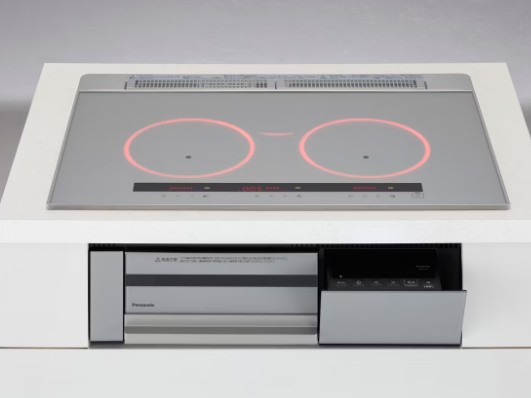 KZ-C37S Panasonic ビルトはたご屋IH煮炊き暖房器 しろがね色【法人通貨価値】Sバス発着場