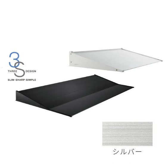796S6003000RA アルフィン (旧 共和) AF796 D_600 L_3000 シルバー RC 送料無料 【配送方法注意】
