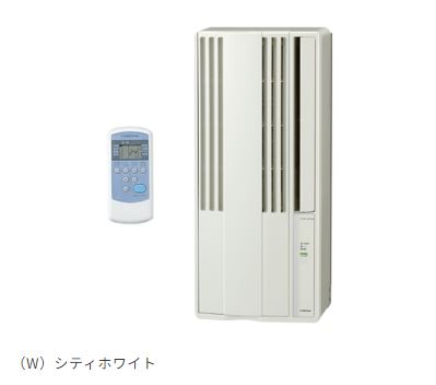 新品未使用　CORONA 窓用エアコン CW-1622R-WS 冷房専用 Amazon | コロナ(Corona) 【工事不要】 ウインドエアコン Relala 窓用