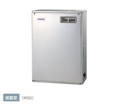コロナ 給湯器 室外とり備える型 向こう正面排気ガス  UIB-NX372-MSD