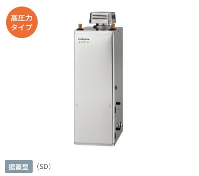 コロナ 給湯器 室外築き上げる型 無煙り出し  UKB-NEH462A-SD
