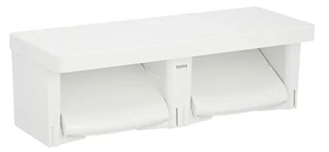 YH600FMR#NW1 棚付二連ペーパーホルダー(紙巻器) ホワイト TOTO 4,313円