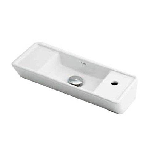 493-064 カクダイ 角型手洗器//Rホール 送料無料 複数買いでお値引き【沖縄県・離島地域配送不可】