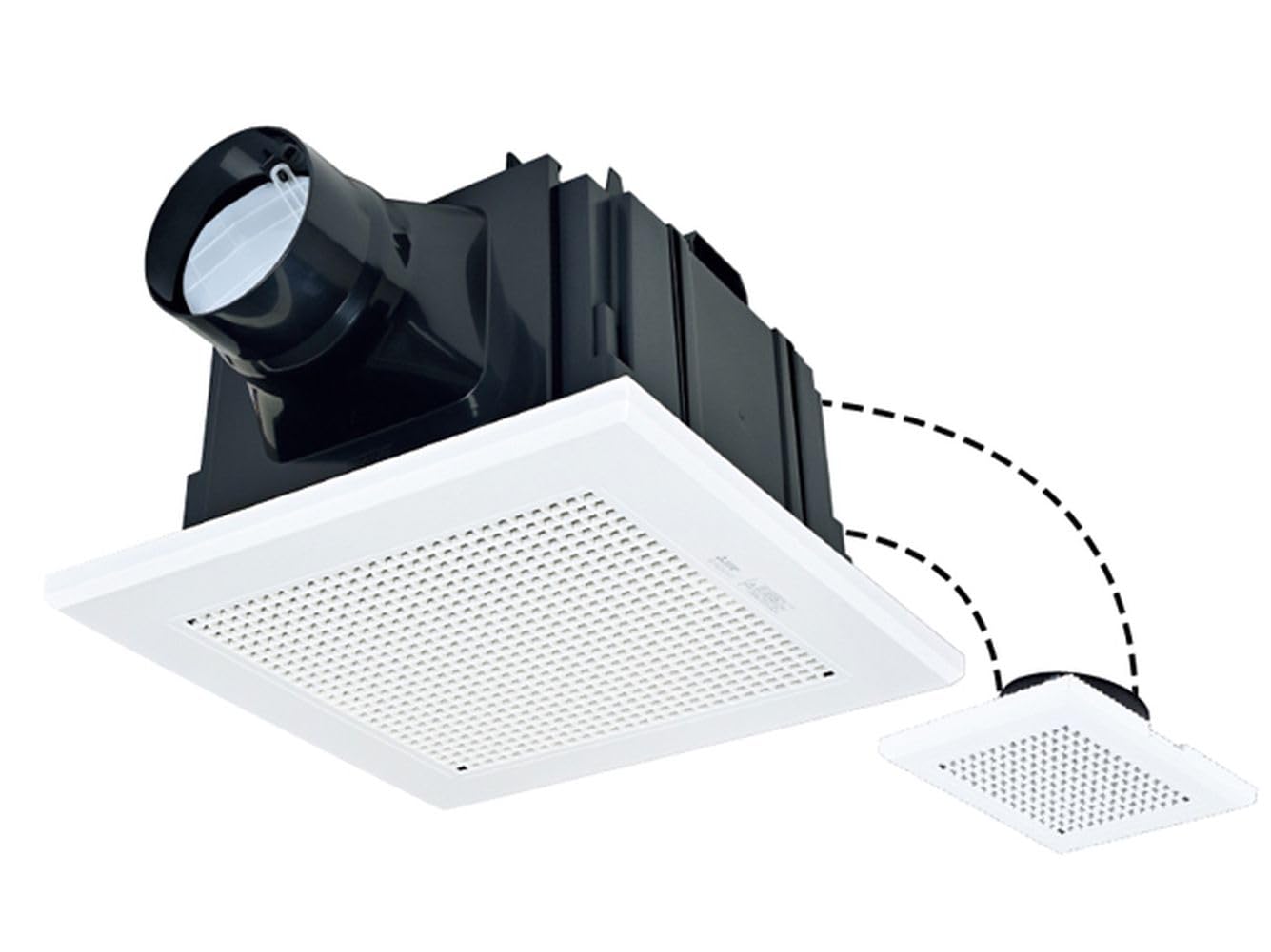 ポイント20倍 三菱電機 天井埋込形換気扇 BL認定品 2部屋用 VD-13ZFC14-BL｜住まコレ　店