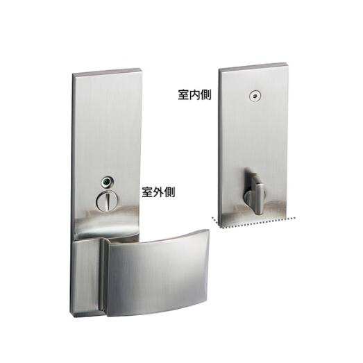 品番：MJE2HP34SS パナソニック ベリティス 内装ドアオプション品 サテンシルバー色（メッキ）P3型 表示錠｜住まコレ　店
