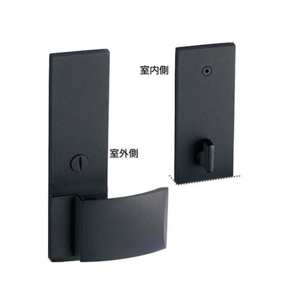 品番：MJE2HP32BK パナソニック ベリティス 内装ドアオプション品 オフブラック色（塗装）P3型 間仕切錠｜住まコレ　店 21,556円