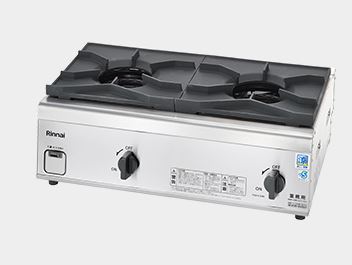 RSB-S206N-13A 都市屁っ放り リンナイ ２口御勤め用屁っ放り速見表 法人押さえる ガスコンロ