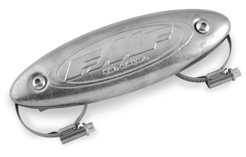 FMF Powerbomb ヒートシールド（ヒートガード） FMF Powerbomb Header Heat Shield | 5% ($2.50) Off! - RevZilla