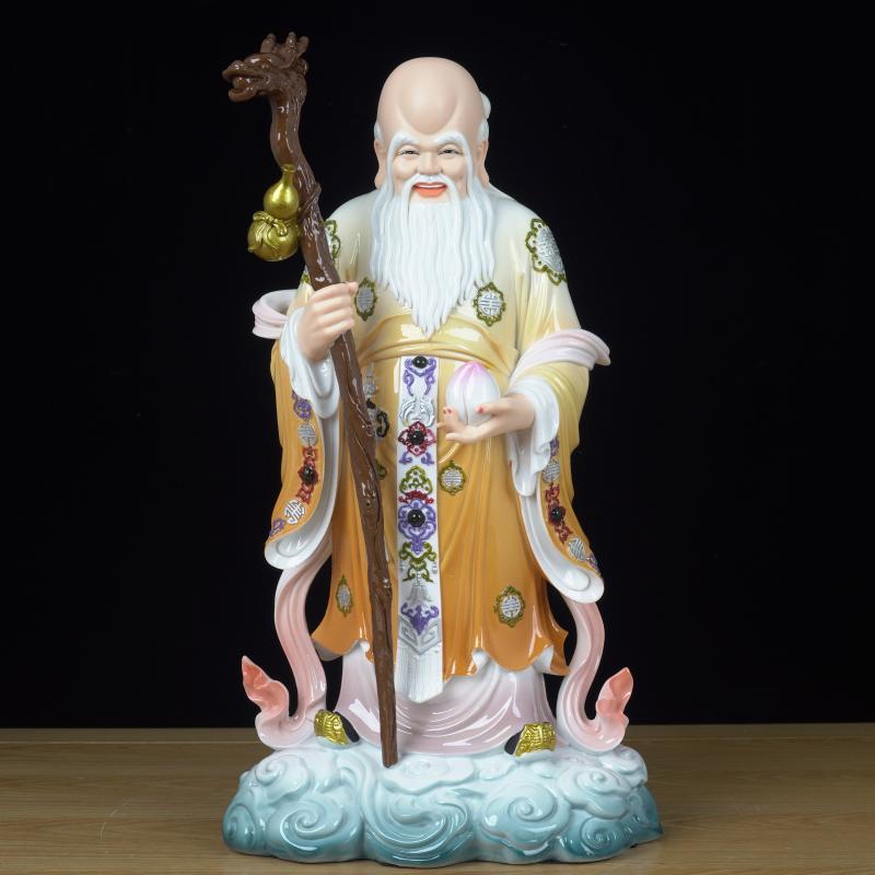 楽天市場】福禄寿 置物 三星 福禄寿置物 寿星 風水アイテム 開運 福緑