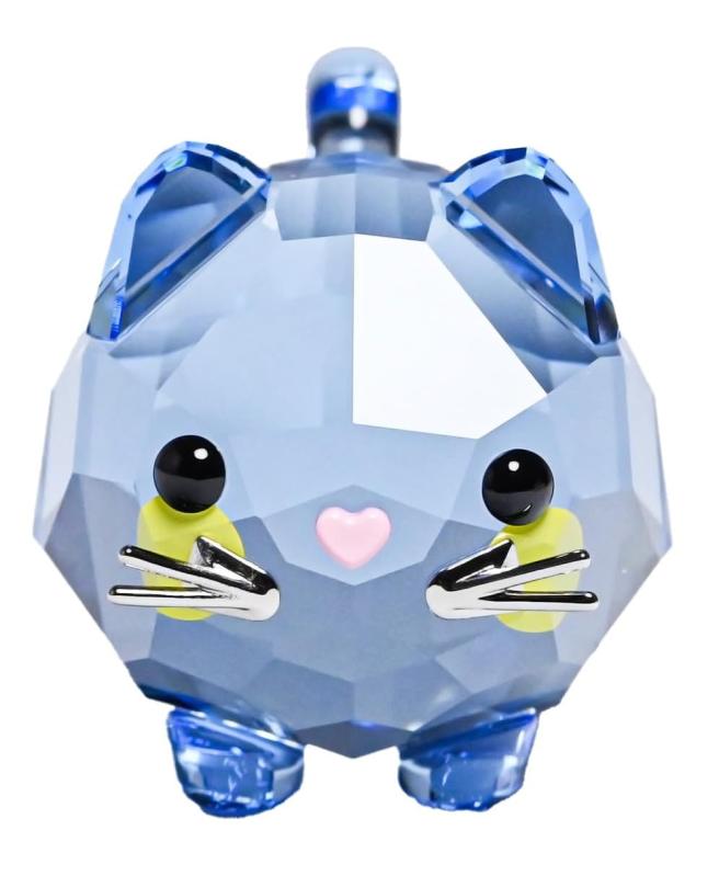 スワロフスキー クリスタル オブジェ♡アメリカンショートヘア×ちょうちょ SWAROVSKI スワロフスキー 置物（Swarovski）LOVLOTS Kitten