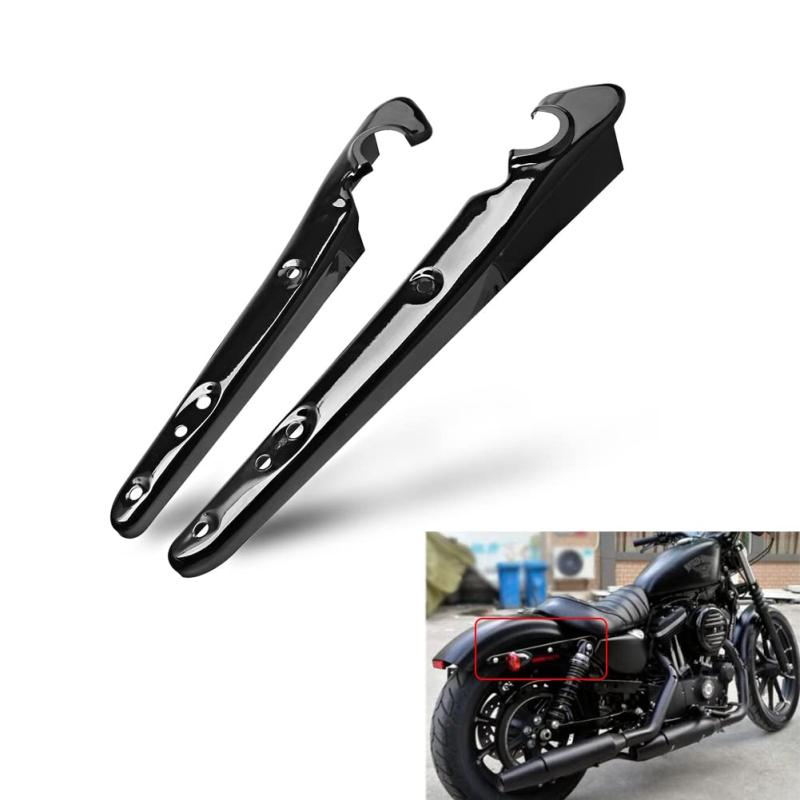 ハーレーダビッドソン　ノーマルリヤフェンダーストラットカバー フェンダーストラットカバー・グロスブラック - Harley Davidson