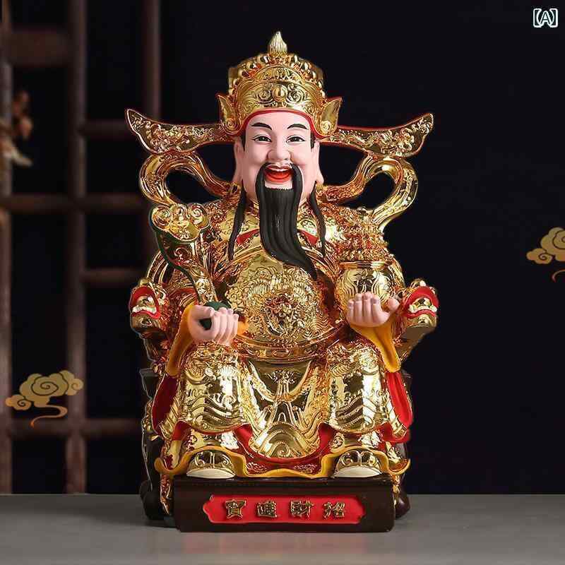インテリア オブジェ おしゃれ 文才 神 イェ 仏像 装飾品 自宅 ショップ オフィス 如意 幸運 崇拝 像 開眼 ファン リ