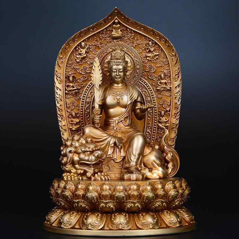 インテリア オブジェ おしゃれ 銅 出生 仏 文殊菩薩 サマンタバドラ 仏像 ダリ 如来 不動 像 マハ スター プラ プタ 菩薩 崇拝 装飾品