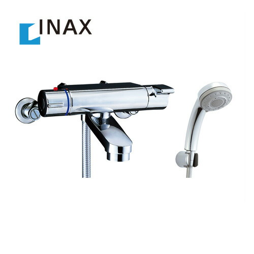50 Off 楽天市場 Bf 2147tksb Inax 浴室水栓 シャワー水栓 サーモスタットシャワー金具 壁付タイプ ヴィラーゴ エコフル多機能シャワー フルh仕様 吐水口長さ75mm シールテープ無料プレゼント 希望者のみ 水栓の箱を開封し同梱します 混合水栓 蛇口 浴室用