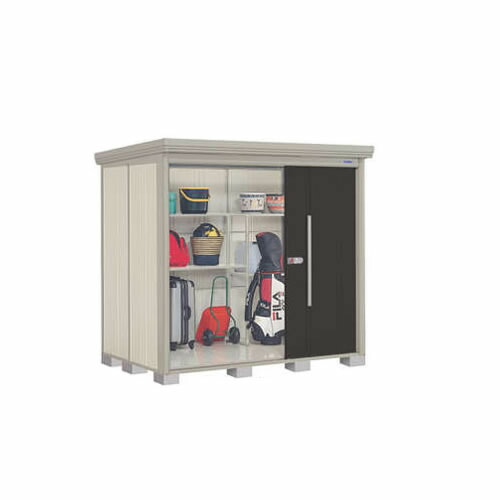 [ND-2215Y] タクボ 物置 たくぼ Mr.ストックマン ダンディ 側面棚タイプ 屋根タイプ：標準型 耐荷重タイプ：一般型 屋外 収納庫 屋外収納 庭 ものおき 中型 大型 【大型重量品につき特別配送】【代引不可】｜住の森店