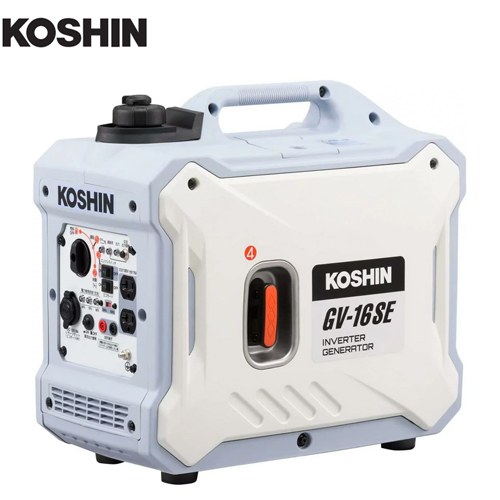 [GV-16SE] GV-SEシリーズ 工進 発電機 ガソリン燃料 発電機 燃料タンク容量：3.4L インバーター発電機 クラス最軽量 【送料無料】｜住の森店