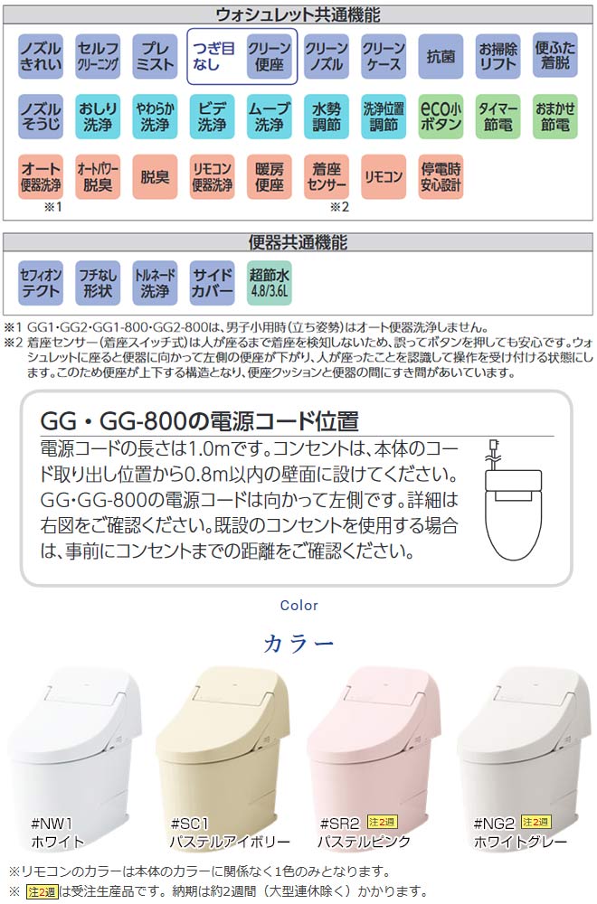 人気商品再入荷 Ces9435 Sc1 Toto トイレ ウォシュレット一体形便器 タンク式トイレ 排水心0mm Gg3タイプ 一般地 流動方式兼用 手洗いなし パステルアイボリー リモコン付属 送料無料 新しい到着 Www Hudsonvalleysportsreport Com