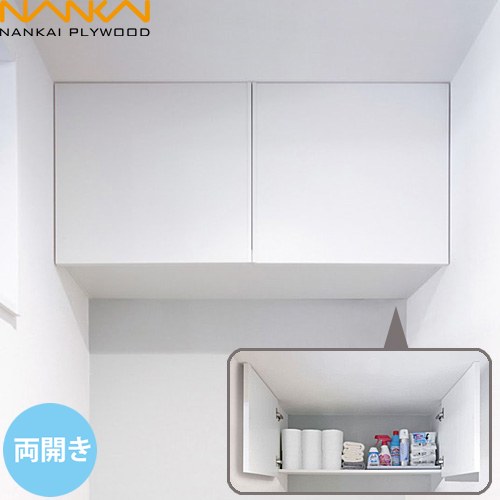 [TJHD-CW-A] 南海プライウッド トイレオプション品 トイレ上部収納 コード：10920003 トイレ収納 耐荷重目安：本体10kg クリアホワイト 【送料無料】