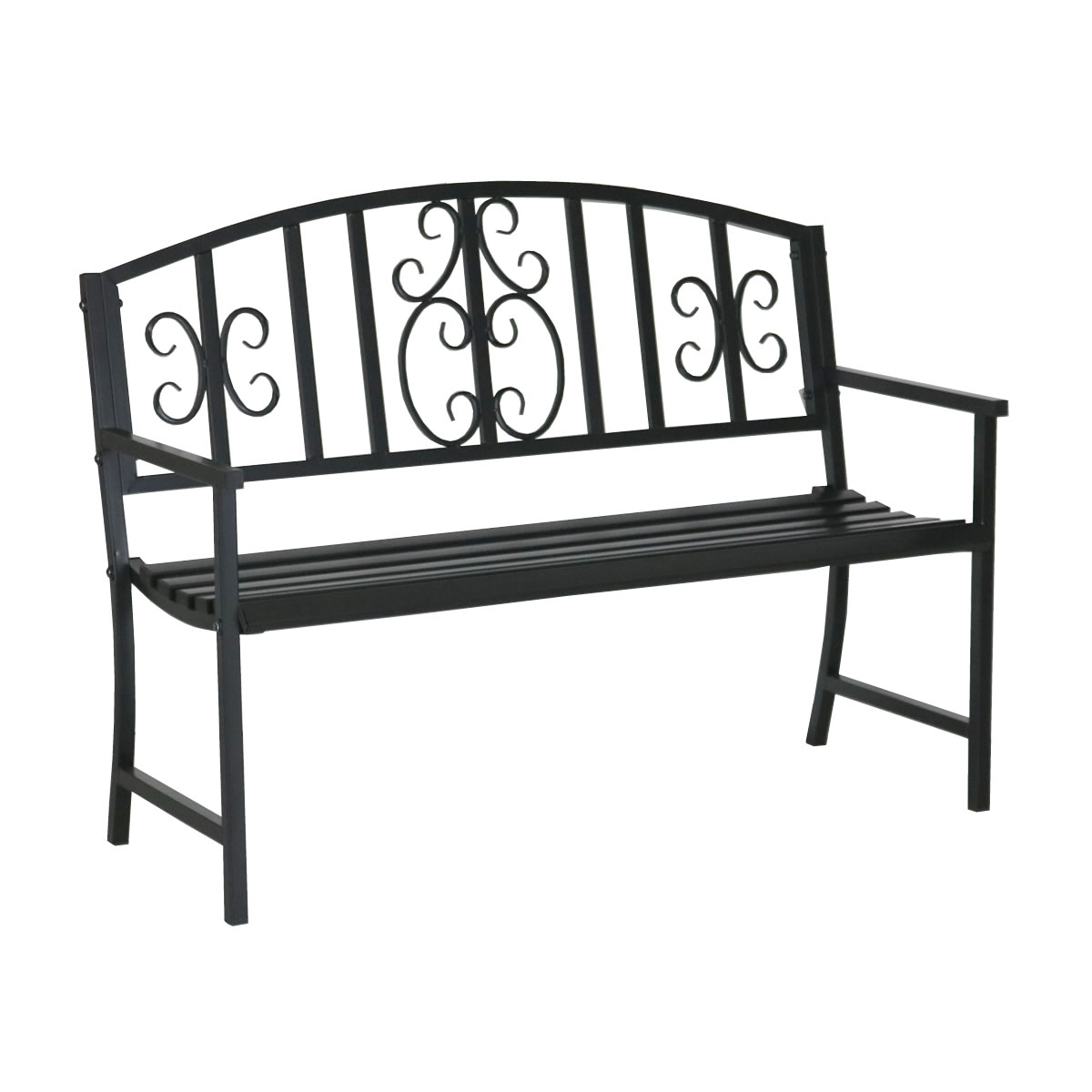 アンティーク　アイアンベンチ　ガーデニング　シャビー 輸入家具 ガーデン ベンチ アイアン ウッド ガーデニング