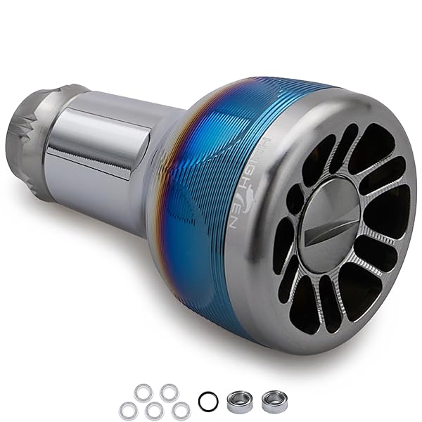 スタビライズドウッド　リールノブ　シマノ　ダイワ　ハンドルノブ　スリム Amazon | HEIGHTEN 22mm リール ハンドル ノブ シマノ ダイワ