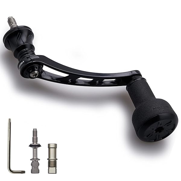 楽天市場】56mm リール ハンドル 24mm TPE製 ノブ搭載 シマノ ダイワ