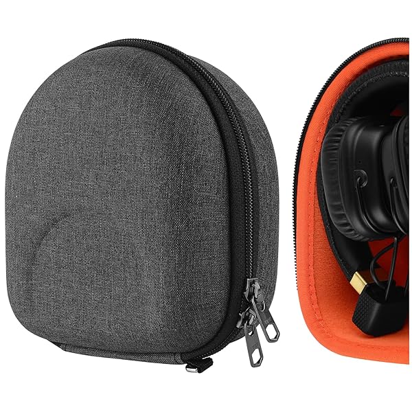 Geekria ケース Sheild ヘッドホンケース 互換性 ハードケース 旅行用 ハードシェルケース マーシャル Marshal Major, Major V, Major III, Major II, Mid ANC, Monitor Blue画像