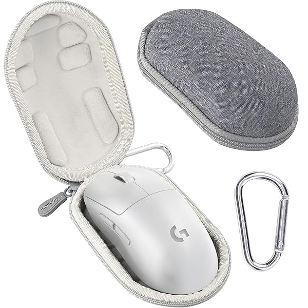 logicool PRO X SUPERLIGHT ホワイト　ケース付き 楽天市場】Logicool G PRO X SUPERLIGHT ワイヤレス ゲーミングマウス