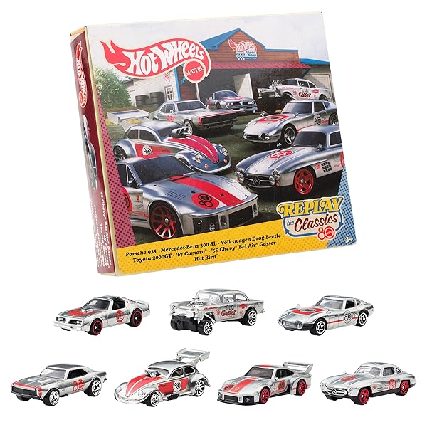 楽天市場】ホットウィール(Hot Wheels) マテル80周年 7パック