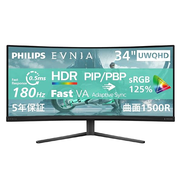 楽天市場】PHILIPS EVNIA ゲーミングモニター (23.8インチ/180Hz/フル