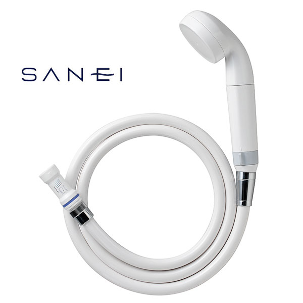 シャワーセット 浄水ファインバブル SANEI 三栄水栓 PS7964-CT6A-MW2 シャワーホース シャワーヘッド セット バスルーム用｜スマプロ