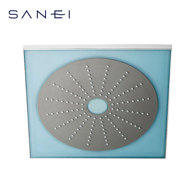 SANEI シャワーヘッド 回転シャワーヘッド S1040F2 LEDライト 水流発電 電池不要｜スマプロ