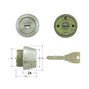 MIWA PR円柱 LSP印字機 TE24 MCY-229  扉厚28～36粍向け MCY229 美和ロック LSP SWLSP