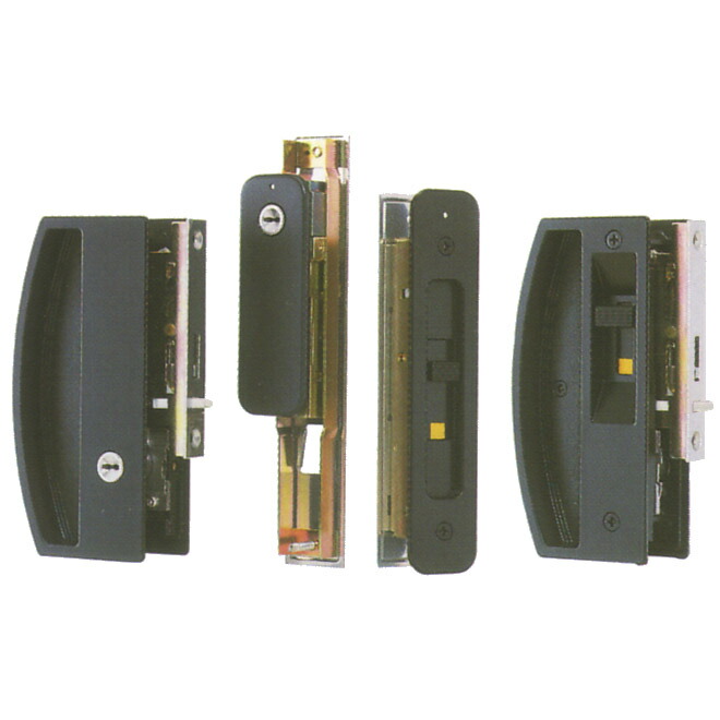 楽天市場】三協アルミ 引戸錠 WD3086 WD3132C KC 扉厚35mm