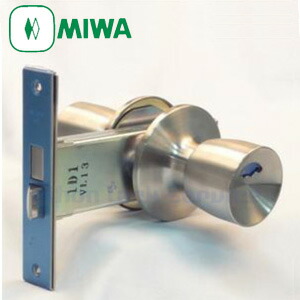 145HMW-8 MIWA(美和ロック) 145HM手合い 高御座 書き割り 戸外書きあらわすノッブ・室内サムターン145A狭框軽銀扉用
