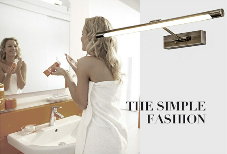 洗面鏡照明 鏡前照明 洗面照明 洗面所照明 Led 壁掛けライト ブラケットライト レトロ 壁掛け照明 アンティーク ブラケット照明 ウォールライト おしゃれ 照明器具 室内照明 Vmaphotographystudios Com