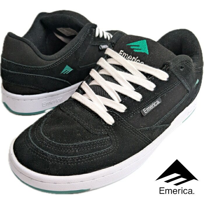 Emerica MAN WITH A MISSION スニーカー 黒 Emerica エメリカ × マン ウィズ ア ミッション × MAN WITH A
