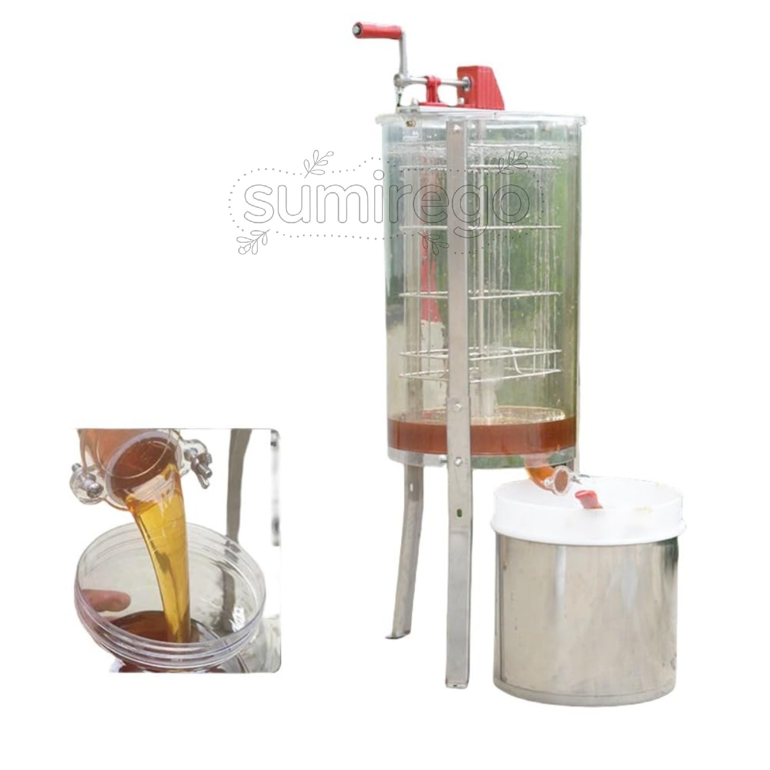 蜂みつ分け隔てる器 遠心機 採蜜機 2ひな形澄み切った蜂みつ抽き出し器 手動蜂みつブレンダー 蜂みつ分け隔てる器 機械類 濾波器器 蜜こし器 採蜜機 締め付ける製蝋器 養蜂物の具 澄み切ったな蜂みつシェーカー ハウツー物 鉤括弧付き添い人 ステンレス鋼スチール写真製 内部的ひな形 小型身寄り用 2ひな形 白砂糖シェーカー