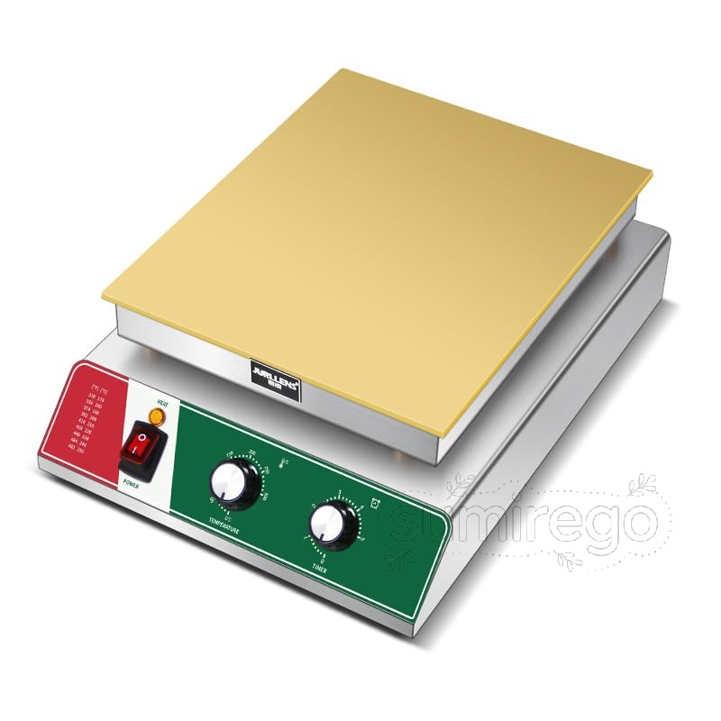 業務用スフレマシン電気スフレマシン 温度範囲50~300℃ ノンスティック銅加熱プレート付き ケーキベーカー機器 レストラン パン屋用|SUMIREGO店