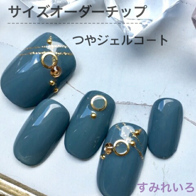 楽天市場】ネイルチップ♪サイズオーダーネイルチップ♪成人式ネイル