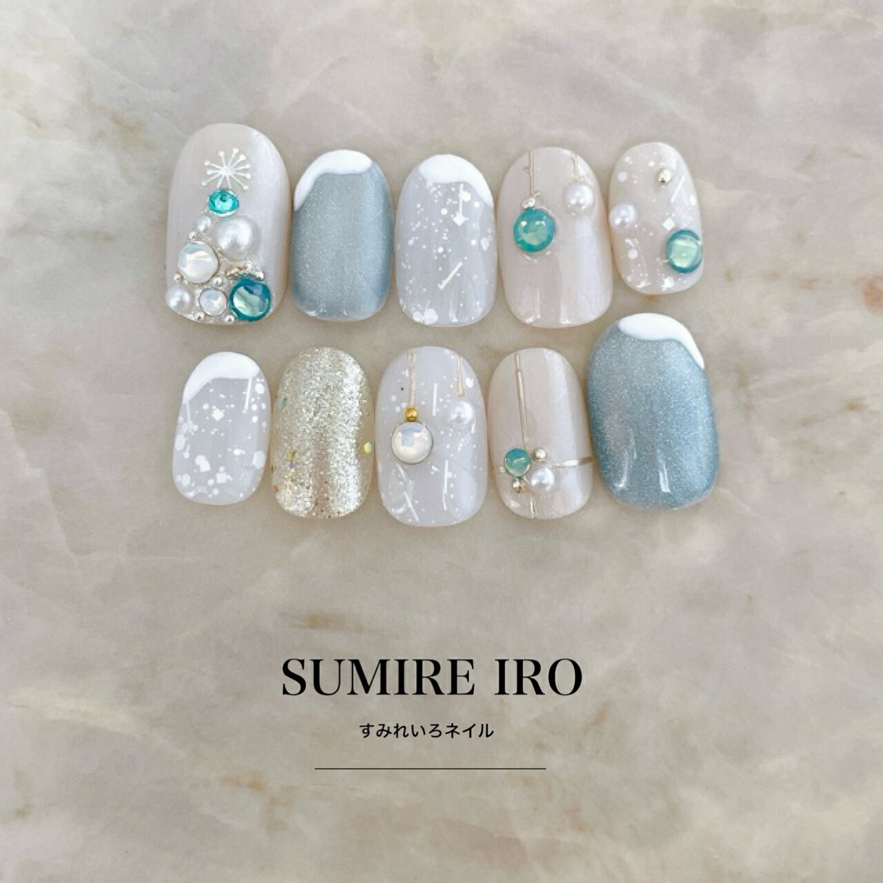 楽天市場】ネイルチップ つけ爪 ブライダルネイル ショート ロング