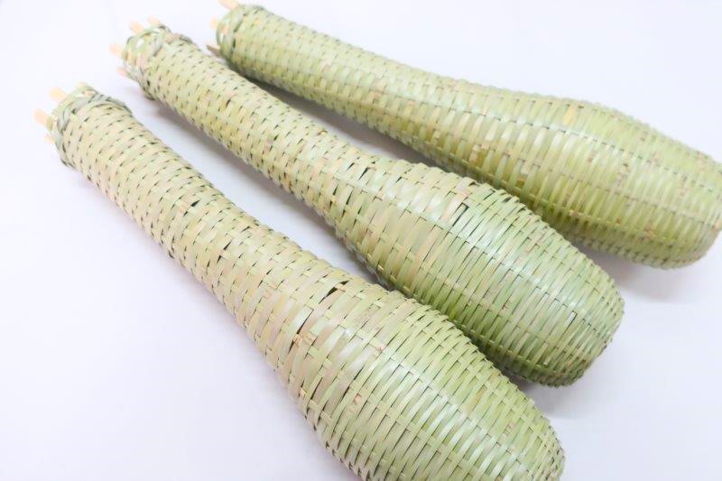 【新品タグ付き6本セット】うなぎ籠 竹製もんどり罠 うなぎ筒 竹籠　③ 新品タグ付き】うなぎ籠 竹製もんどり罠 うなぎ筒 竹籠～2本